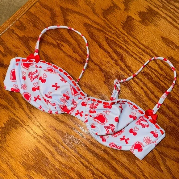 blackbough swimwear cherry bikini top - Picture 1 of 5